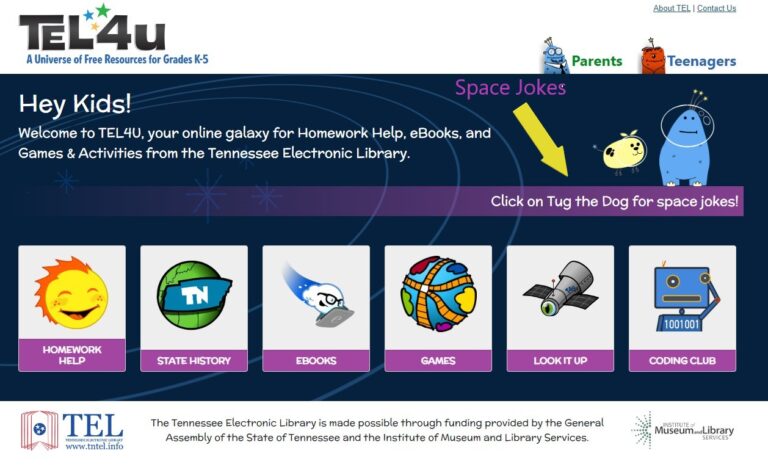 Tel4u: A Universe of Free Resources - Maxine and Leon Read a Book